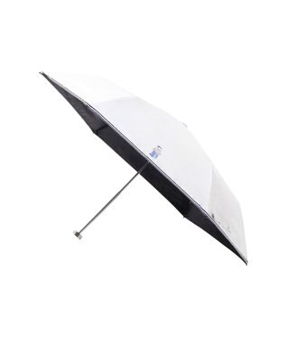 MOONBAT 【WEB限定】 POLO RALPH LAUREN（ポロ ラルフローレン） 晴雨兼用日傘 ワンポイントポロベア プリント 折りたたみ傘 ポーチタイプ 1級遮光/遮熱/遮光 オフホワイト