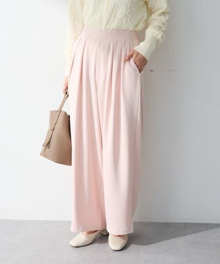 Green Parks シーンレスワイドパンツ Pink