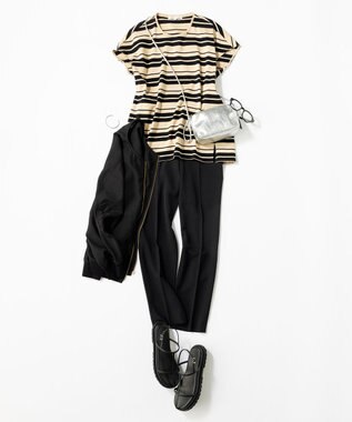 23区 【WEB限定】レザーポシェット ショルダーバッグ シルバー系