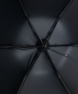 AURORA NINA RICCI （ニナリッチ)  リボン＆ネモフィラ風 刺しゅう晴雨兼用パラソル（クイックオープン折り畳み・ミニ傘） ネイビー