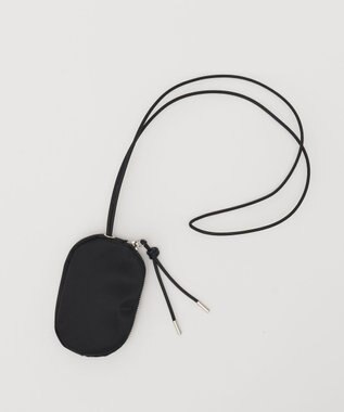 russet クラウズナイロンネックポーチ(Z-232) Black