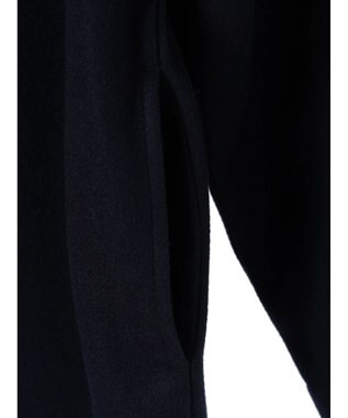 Green Parks 洗えるノーカラーショートコート Dark Navy