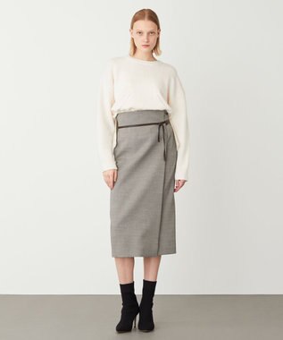 BEIGE， LIART / クルーネックニット Ecru