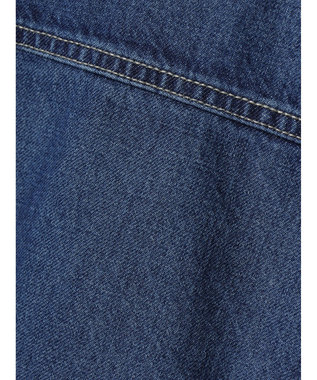 AMERICAN HOLIC ノーカラーデニムＧジャン Indigo
