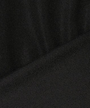 BEIGE， SELEN / リブコンビ シアーTシャツ Black