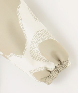 PW CIRCULUS 【WOMEN】プリント ウエスト2WAY アノラック ゴルフウェア レディース ベージュ系5