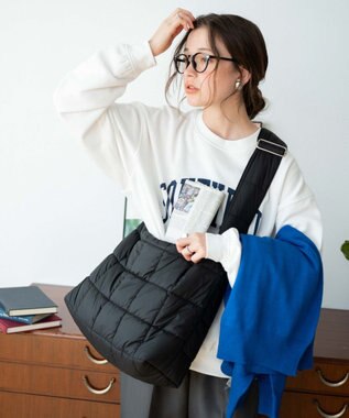 WEGO BIGパテッドワンショルダー ブラック