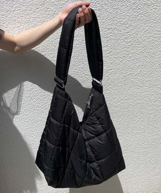 WEGO BIGパテッドワンショルダー ブラック