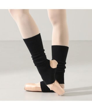 Chacott レッグカバー(ミディアム) ブラック