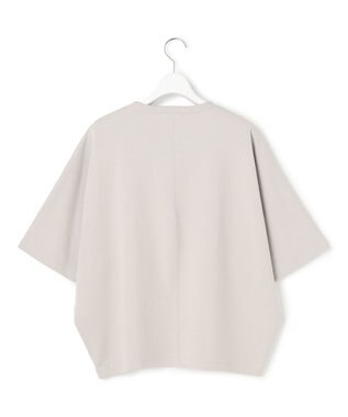 23区 【SLOW/一部店舗限定】ライトダンボール ドルマンスリーブ カットソー ライトグレー