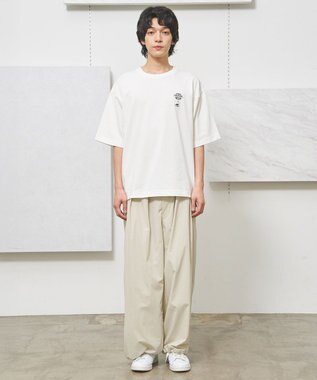 J.PRESS YORK STREET 【UNISEX】ナイロンタスランドライストレッチワッシャー イージーパンツ ベージュ系