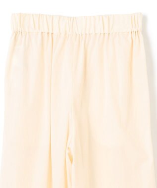 BEIGE， 【洗える・CLUEL 5月号掲載】MALLOW / コットンイージーワイドパンツ Meringue
