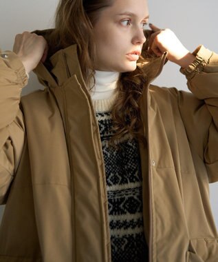 AMERICAN HOLIC 撥水加工ダウンコート Beige