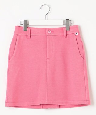 23区GOLF 【WOMEN】【手洗い可】クロスサーモツイル 台形 スカート ピンク系