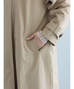 Te chichi ステンカラーコート ベージュ