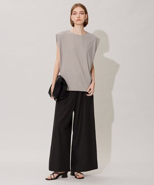 ICB 【洗える】 UnleashLite タックパンツ ブラック系