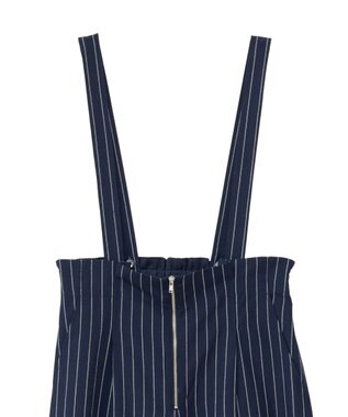 Green Parks 綿麻混２ＷＡＹ　サス付きＺＩＰパンツ Gray Mixture