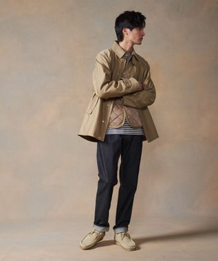 J.PRESS MEN メモリーツイルキルティングベスト ベージュ系