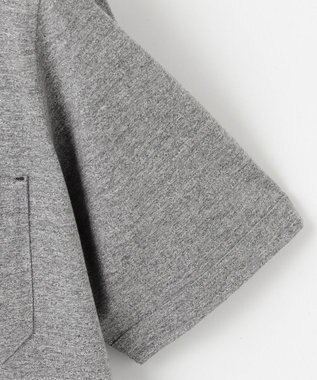 JOSEPH ABBOUD クールビズ【オーガニックコットン使用/日本素材】JOEコットン天竺 ポロシャツ ライトグレー系