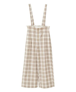 Green Parks 綿麻混２ＷＡＹ　サス付きＺＩＰパンツ Gray Mixture