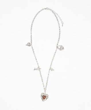 WEGO Lストーンハートジャラモチーフネックレス 柄2