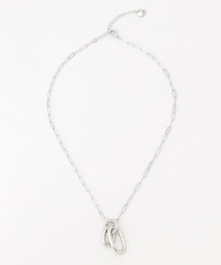 ICB 3ループネックレス シルバー系