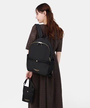 TOCCA 【WEB＆一部店舗限定・A4サイズ対応・撥水・サスティナブル素材】SALTO BACKPACK バックパック ブラック系