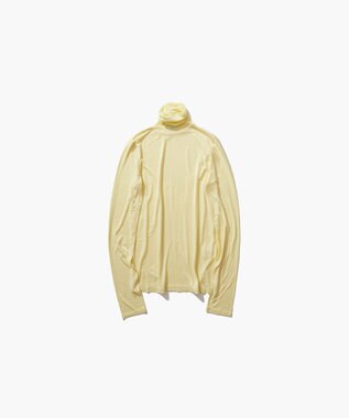ATON MODAL SILK JERSEY | タートルプルオーバー YELLOW