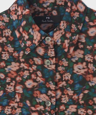 Paul Smith Tea Floral プリント シャツ コーラル