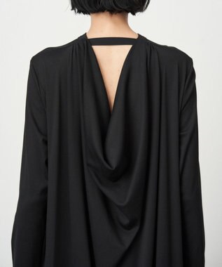 ATON SUVIN FRISE | フレアドレス BLACK