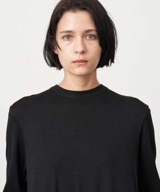 ATON SUVIN FRISE | フレアドレス BLACK