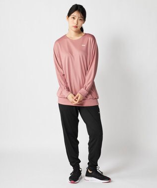 OP／FILA 【FILA】水陸両用フィットネスウェア 2点セット ダークピンク
