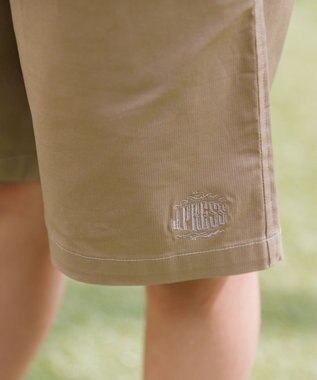 J.PRESS KIDS 【100-130㎝】コットンストレッチ ショートパンツ ベージュ系