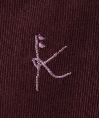 組曲 KIDS 【110-140㎝】コーデュロイ ワンピース ワイン系