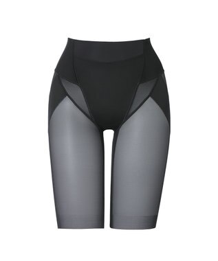 BRADELIS New York 【Yukine inc. 】ゆきねえモアソフト快適ガードル23 蒸れにくい補正ガードル ブラック