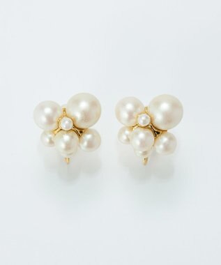 Phoebe ≪TV番組着用商品≫【痛くないシリーズ】ファンシーパールライトフィットイヤリング ゴールド