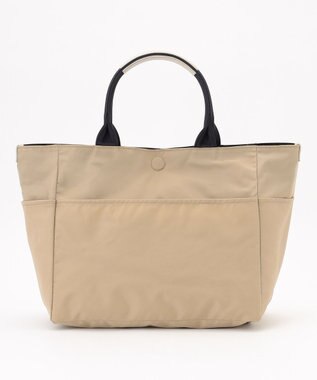 J.PRESS LADIES 【リバーシブル】ナイロン トート ネイビー系