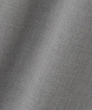 組曲 L 【KUMIKYOKU NAVY】ウーステッドライククロス シャツワンピース ミディアムグレー系