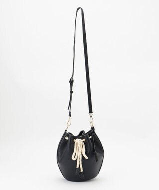 23区 【CLASSY.6月号掲載】ロープバケツ バッグ ブラック系
