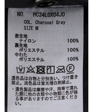 AMERICAN HOLIC キルポカリバーシブルショートベスト Charcoal Gray