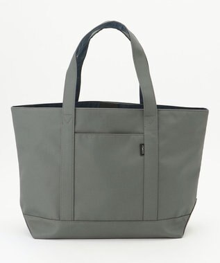 Y'SACCS ポリエステルキャンバス　リバーシブルトートバッグ グレー