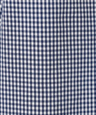 JOSEPH ABBOUD 【柔らかな肌触り/暖かい】ファインブラッシュド ネル チェック シャツ サックスブルー系6