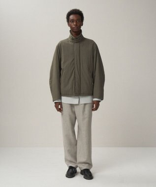 ATON MAT AIRY NYLON | ハリントンジャケット - UNISEX KHAKI