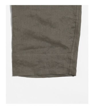 LENO LINEN EASY  PANTS 【UNISEX】/ リネンイージーパンツ KHAKI