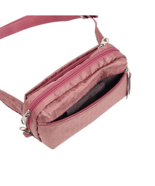 ACE BAGS & LUGGAGE PROGRES プログレ プリエ ウエストバッグ 68161  強撥水機能 ボディバッグ 行楽 お出かけ 散歩 ピンク