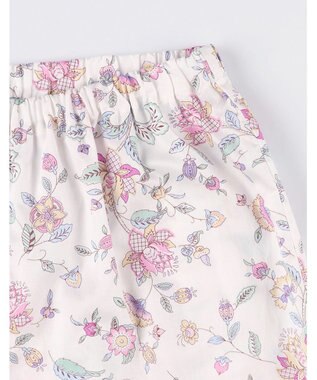 WACOAL ワコール_リラックス＆スリープ パジャマ 綿100%(本体) サテン 長袖 長ズボン ミントン レディース NDX555 /ワコール ホワイト