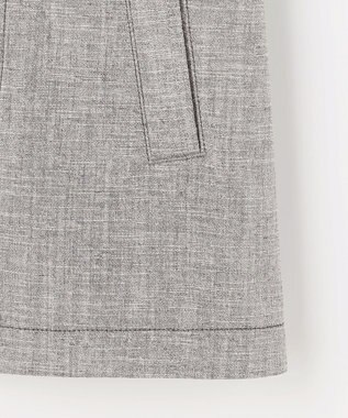 JOSEPH ABBOUD 【清涼/ドライタッチ/ストレッチ】スラブストレッチ ブルゾン ライトグレー系