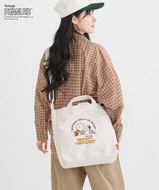 ROOTOTE 8467【ルートート】スヌーピー IP.ミディアム.2way.ピーナッツ-0X