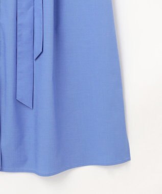 J.PRESS LADIES 【WEB限定】SOFT TC ストレッチ シャツ ワンピース 【WEB限定】ブルー系
