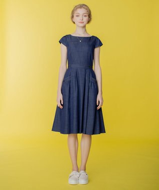 TOCCA 【洗える！】BLUE CIEL ドレス ブルー系